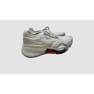 Nike Air Zoom SuperRep 3 Women’s 7.5 Pure Platinum Training Shoes Grey/Red